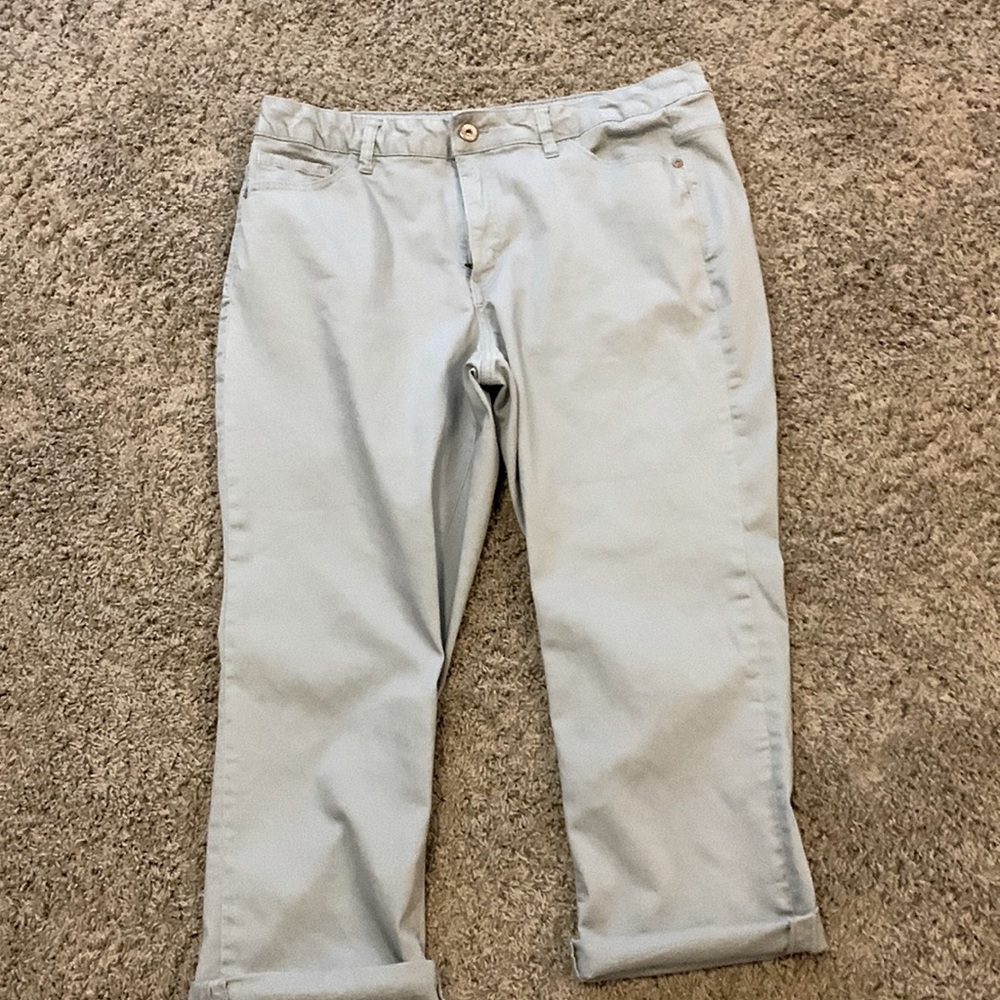 Roll down for ankle pants